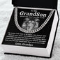 To my GrandSon From Grandpa