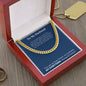 Cuban link chain, For him, special gift for your loved one.