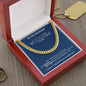Cuban link chain, For him, special gift for your loved one.