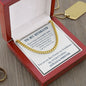 Cuban link chain, For him, To My Husband