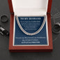 Cuban link chain, For him, To My Husband