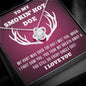 To my smokin' hot doe, Gift for her, Gift for wife, Gift for Girlfriend, Gift for friend, gift for fiancé, Special gift,