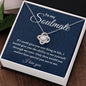 To my Soulmate Necklace, Gift for her, Mom, Mother, Friend, Girlfriend, Boyfriend, sister,
