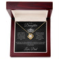 To my Daughter Necklace, Special Gift, Just because gifts. Gifts for her.