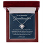 To my Beautiful Granddaughter, Gift for her, Granddaughter gift, Necklace,