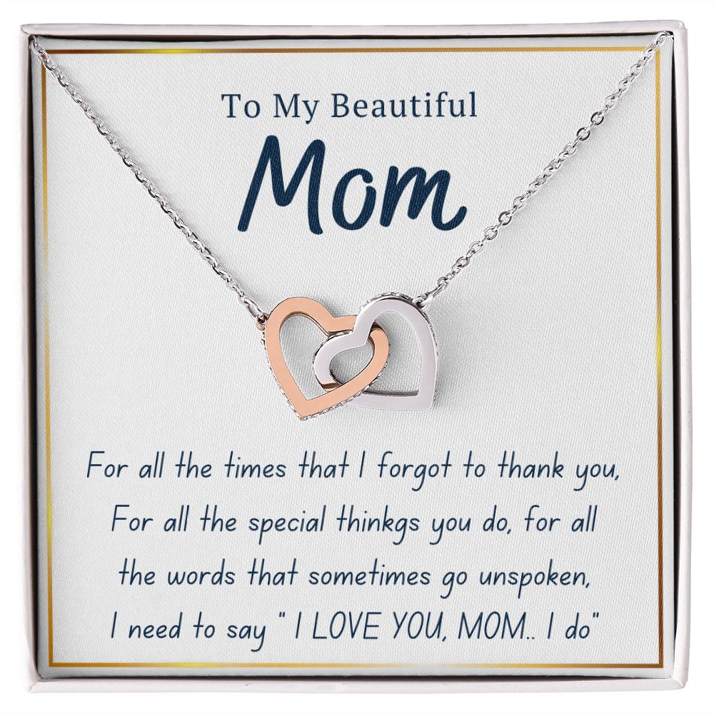 Interlock love Necklace, MOM gift,Interlock love Necklace, MOM gift, women, girls, moms, female,