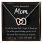 Interlock love Necklace, MOM gift,Interlock love Necklace, MOM gift, women, girls, moms, female,