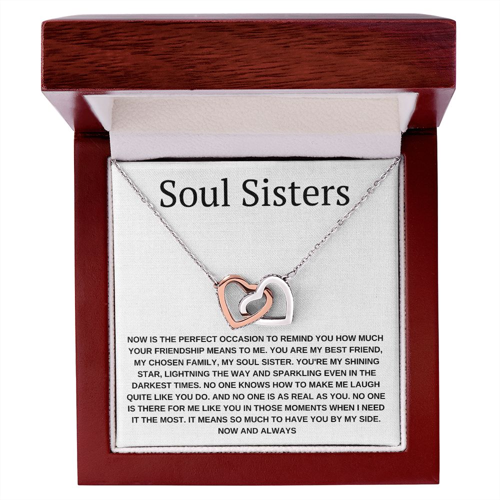 Perfect Pair Necklace , Soul Sisters Necklace, Best friend Necklace,