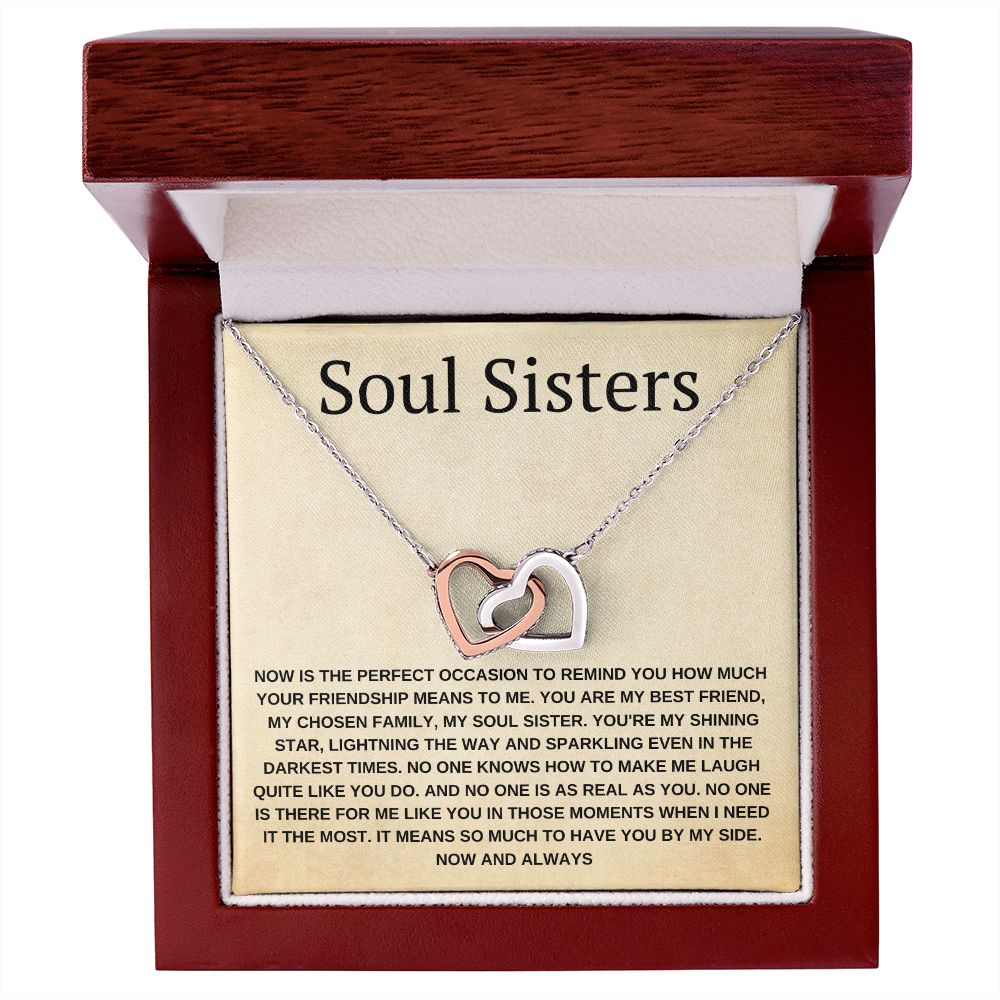 Perfect Pair Necklace , Soul Sisters Necklace, Best friend Necklace,