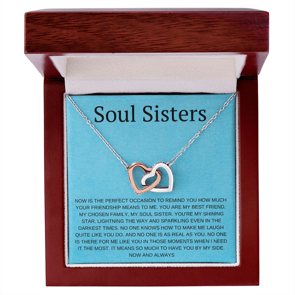 Perfect Pair Necklace , Soul Sisters Necklace, Best friend Necklace,