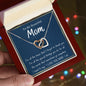 Interlock love Necklace, MOM gift, women, girls, moms, female,