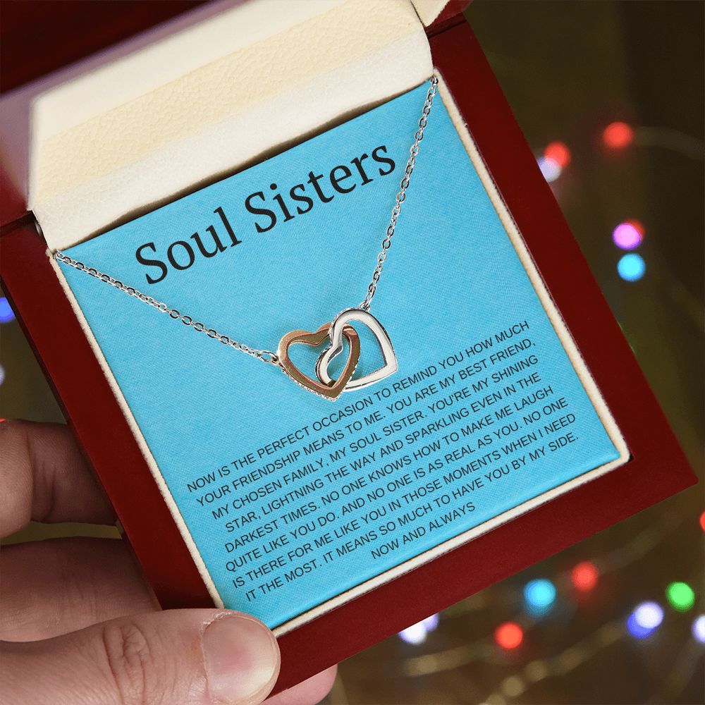 Perfect Pair Necklace , Soul Sisters Necklace, Best friend Necklace,
