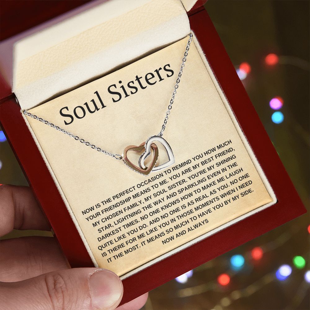 Perfect Pair Necklace , Soul Sisters Necklace, Best friend Necklace,