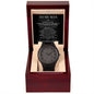 Wooden Watch, To my Man