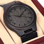 Wooden Watch, To my Man