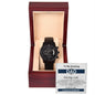 Black Chronograph Watch , TO MY AMAZING DAD, Gift