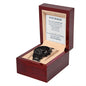 Black Chronograph Watch, For Him, To my Husband