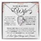 Forever Love Necklace, Wife, Perfect for Valentines Day or any occasion,