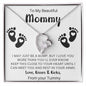 To My Mommy Love Necklace