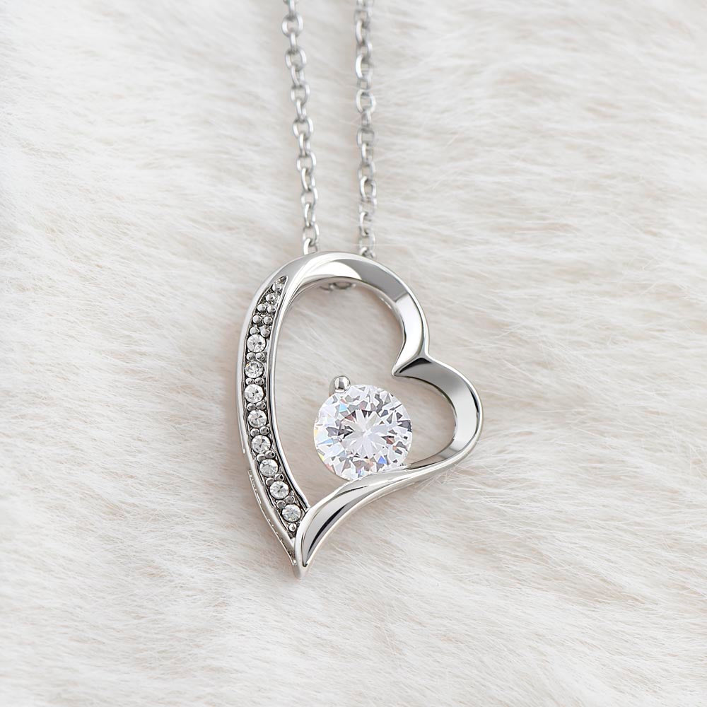 Forever Love Necklace, To my Daughter, Emotional Message, Daughters gift,