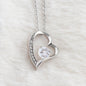 FOREVER LOVE Necklace, Soulmate Necklace, Wife, Fiance, Girlfriend, perfect Valentine's day gift, Perfect any occasion Gift.