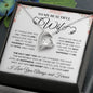 Forever Love Necklace, Wife, Perfect for Valentines Day or any occasion,