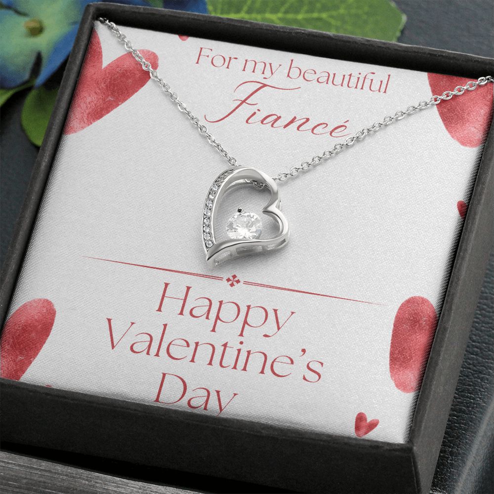 Forever Love Necklace, fiancé gift, Valentines day gift.