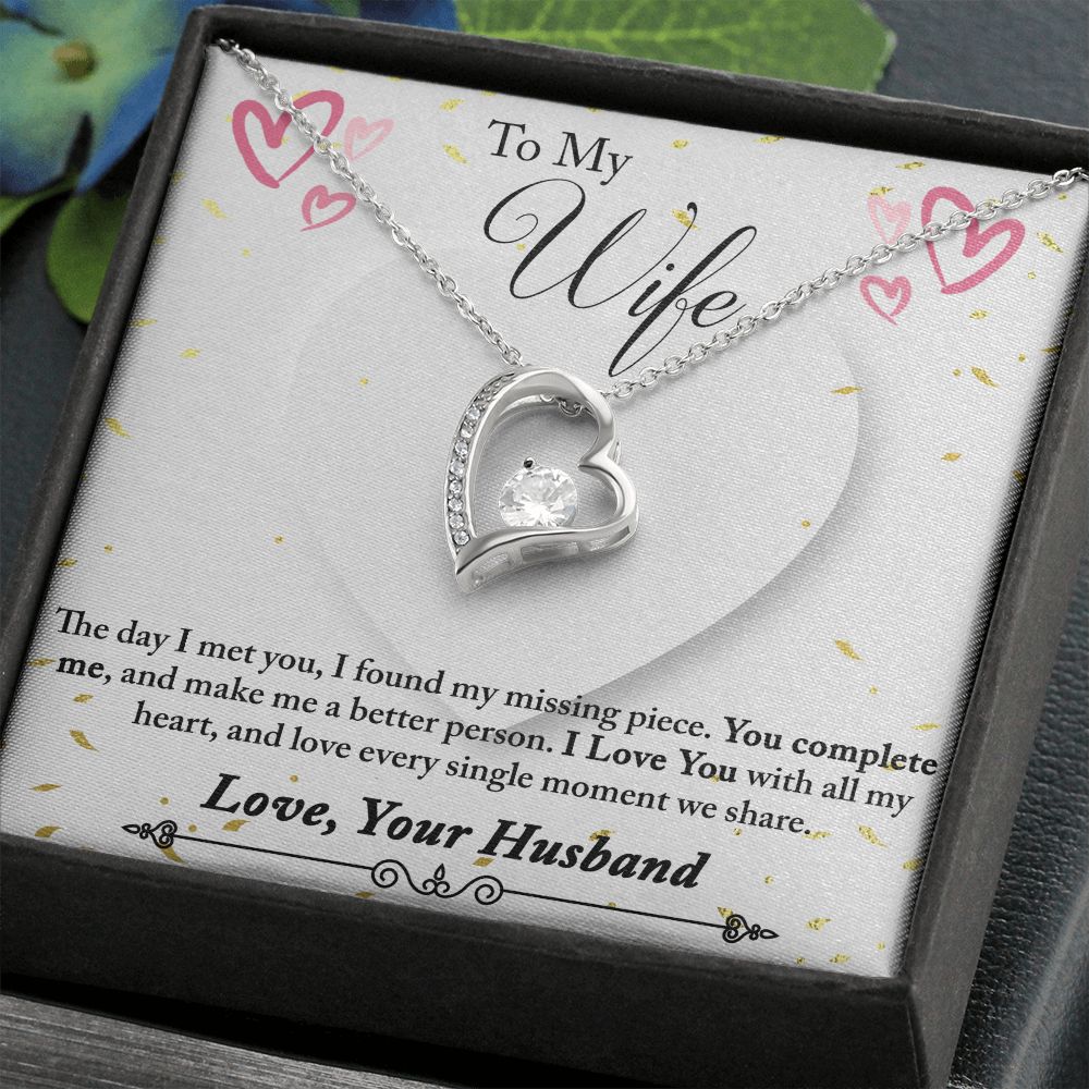 Forever Love Necklace, Wife gift necklace, Valentines day gift for wife