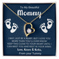 To my Beautiful Mommy Love Necklace