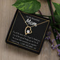 White Gold Love Necklace, Woman Necklace, gift for her, special gift, white gold,MOM gift,