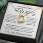 Forever Love Necklace, Wife, Perfect for Valentines Day or any occasion,