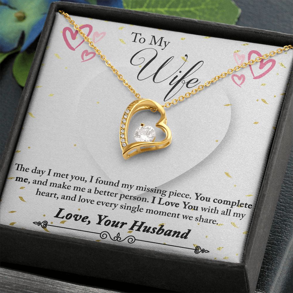 Forever Love Necklace, Wife gift necklace, Valentines day gift for wife