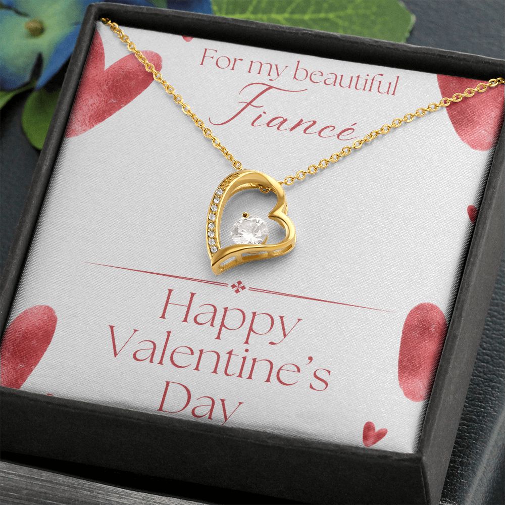 Forever Love Necklace, fiancé gift, Valentines day gift.