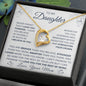 Daughter - from Mom, Forever Love Necklace