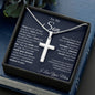 Son from Mom Cross Necklace