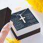 Son from Mom Cross Necklace