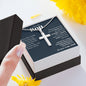 Son - From Dad , Cross Necklace, Faith,
