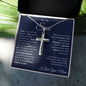Son from Mom Cross Necklace