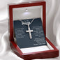 Son - From Dad , Cross Necklace, Faith,