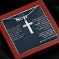 Son - From Dad , Cross Necklace, Faith,