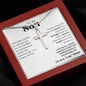 Son from Mom Cross Necklace, Faith,
