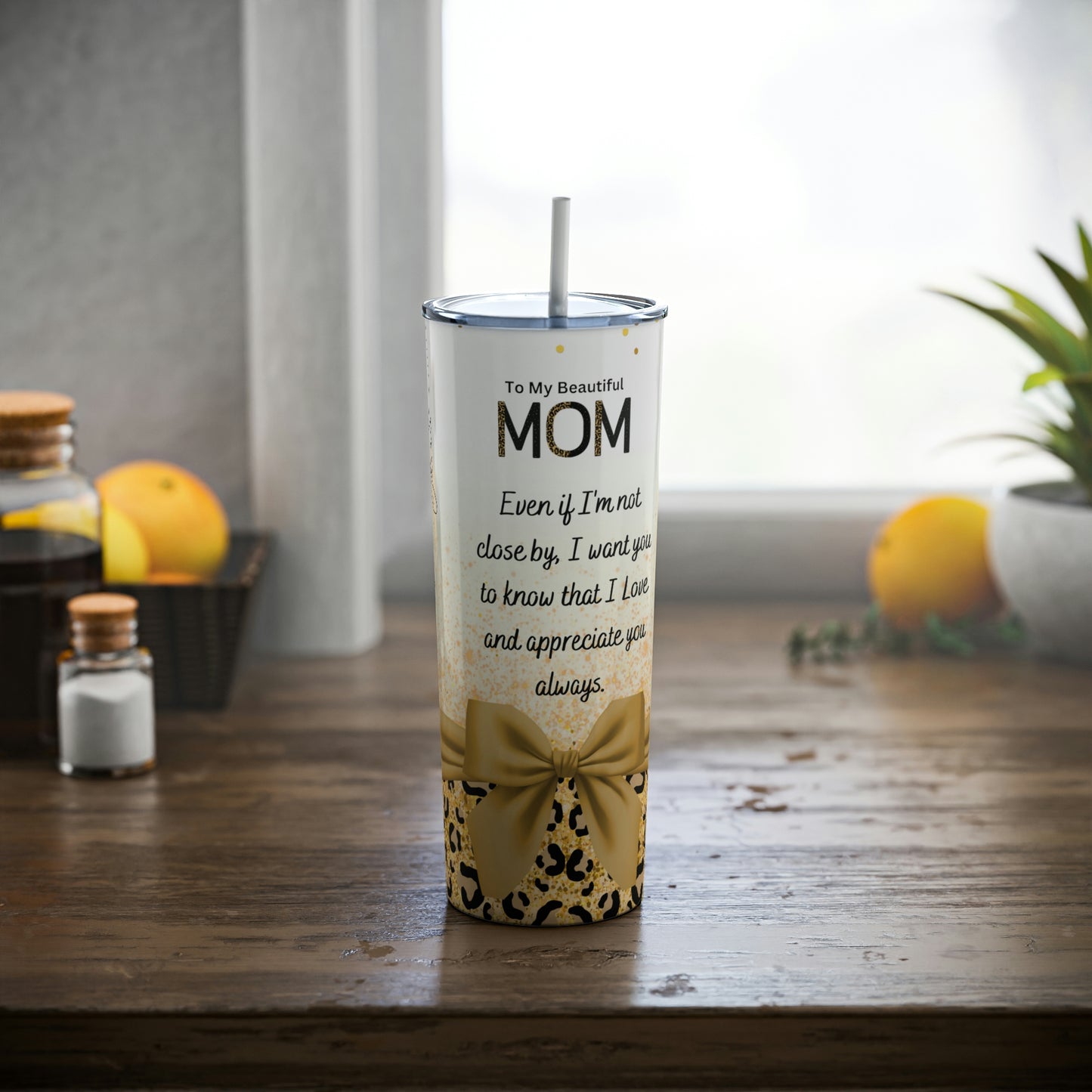 Mom Gold Steel Tumbler 20oz