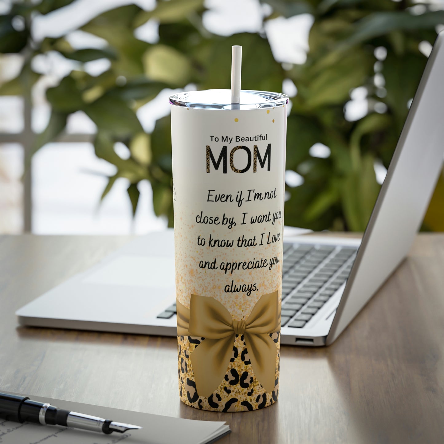 Mom Gold Steel Tumbler 20oz