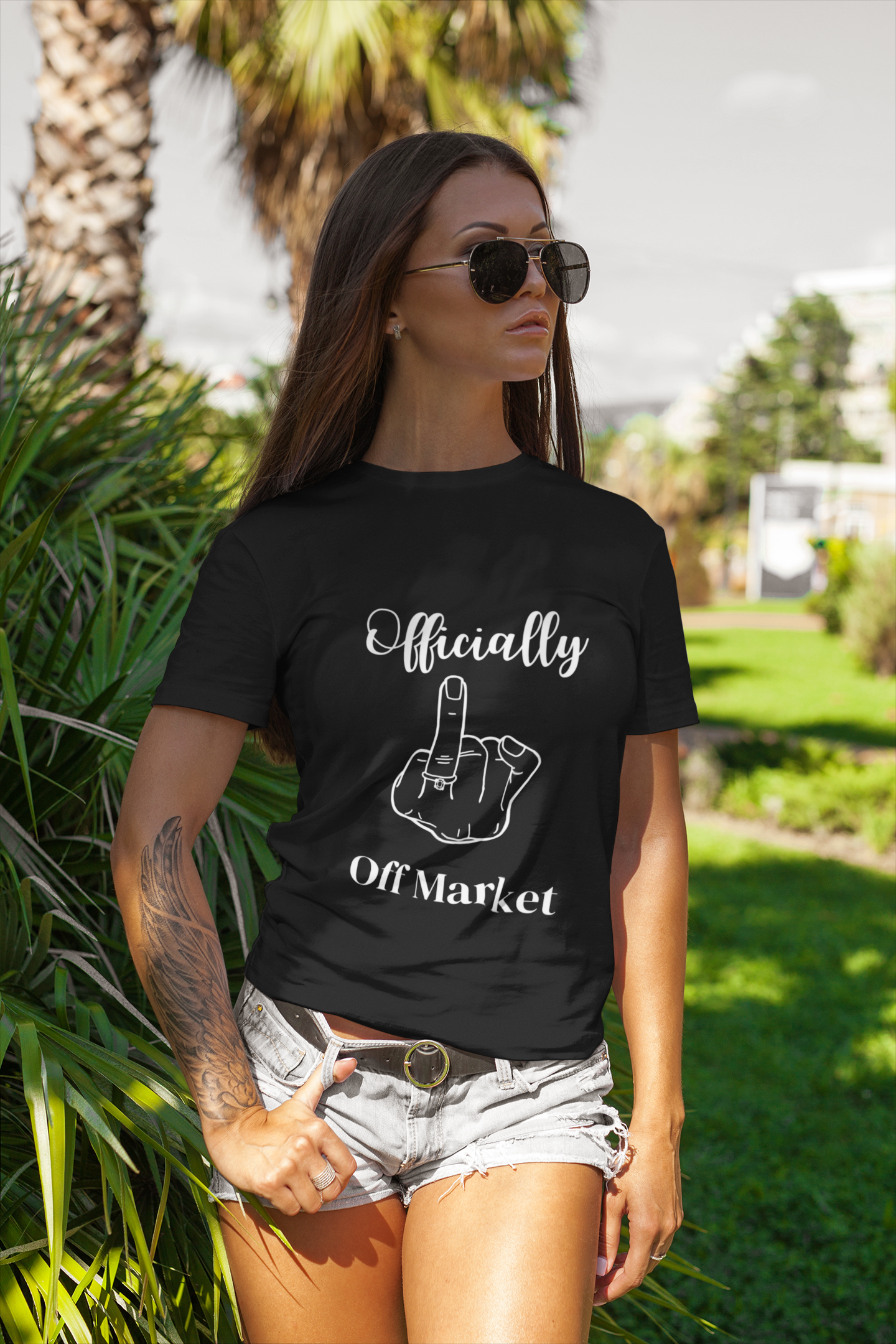 Officially Off Market , Women, Boyfriend T-Shirt