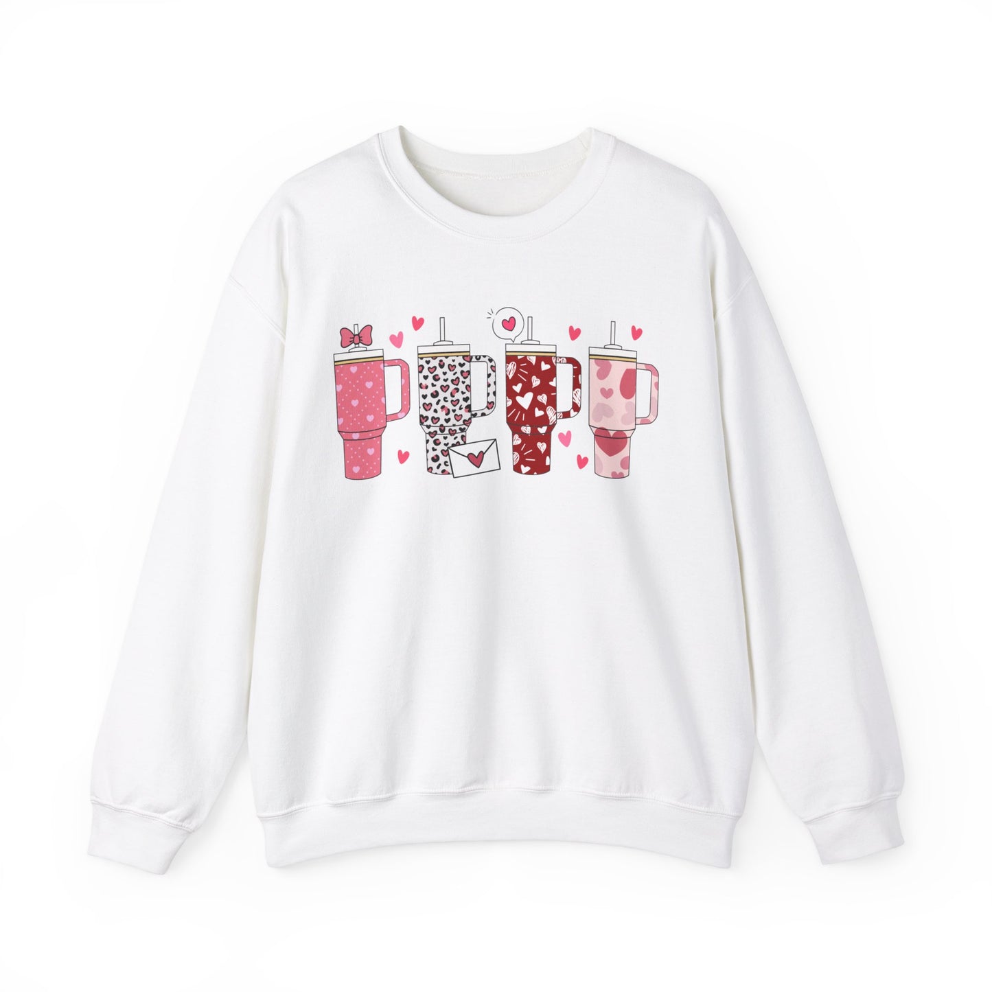 Stanley Tumbler Sweatshirt for her, Perfect Valentines gift, Wife, Girlfriend, Fiancé, soulmate,