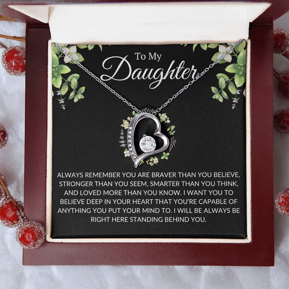 Daughter Necklace, Gift for my Daughter, From Dad, From Mom, Birthday gift, Valentine gift, perfect gift for Daughter