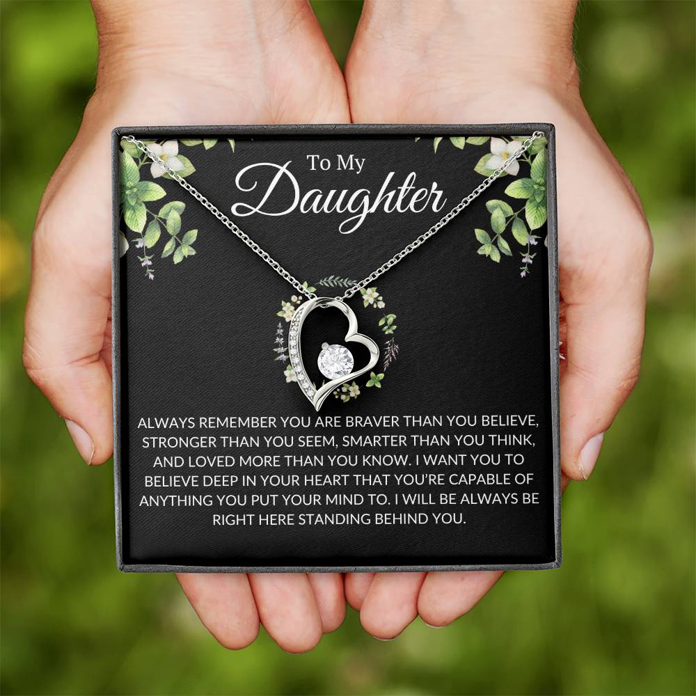 Daughter Necklace, Gift for my Daughter, From Dad, From Mom, Birthday gift, Valentine gift, perfect gift for Daughter