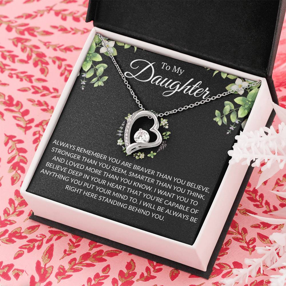 Daughter Necklace, Gift for my Daughter, From Dad, From Mom, Birthday gift, Valentine gift, perfect gift for Daughter