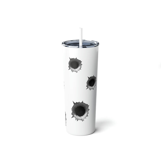 bullet holes Steel Tumbler 20oz