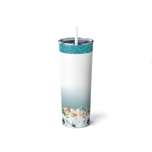 Love you Flower Tumbler 20oz